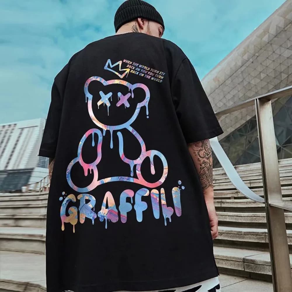 M-8XL t-shirts surdimensionnés nouveau T-shirt coréen ample été élargi col rond décontracté Couple h