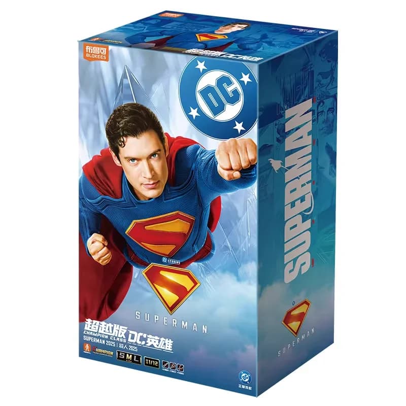 Figurines d'action originales Blokees Dc Hero Champion Class Series Superman 2025 Batman Beyond, orn