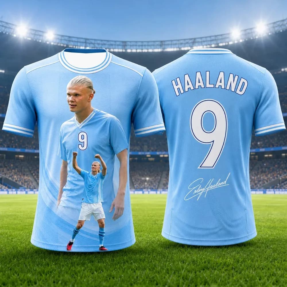 T-shirt de football pour enfants avec design imprimé en 3D pour l'été. Exclusif pour les fans de Har