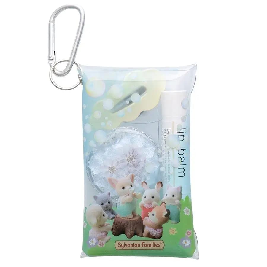 Porte-clés en peluche Flora Rabbit Peppermint Chocolate de Sylvanian Families, pendentif mignon pour