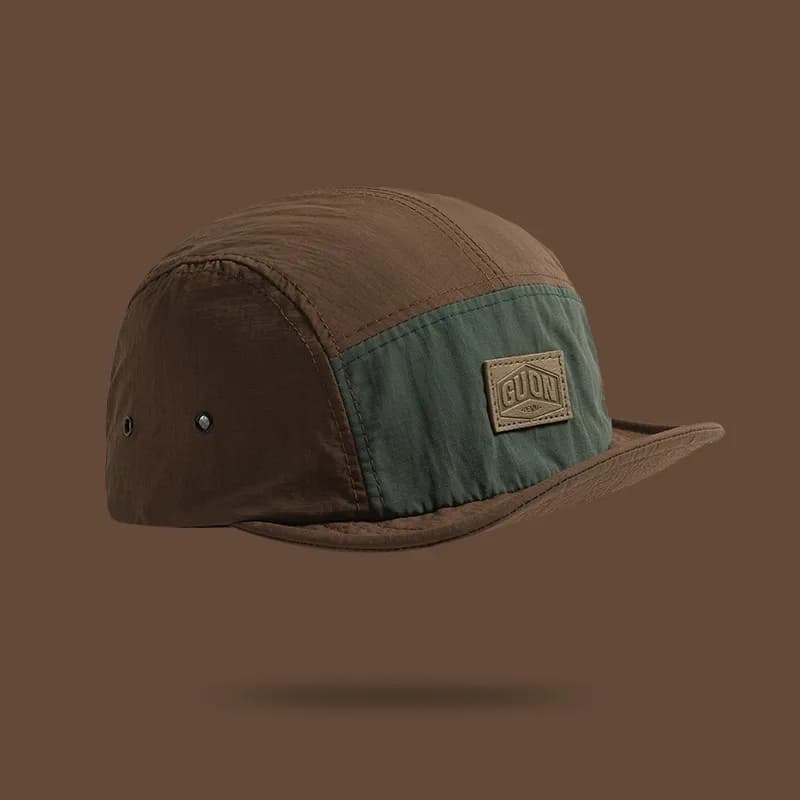 Casquette de baseball rétro pour homme, chapeau à visière, bord souple, couture de personnalité, sol