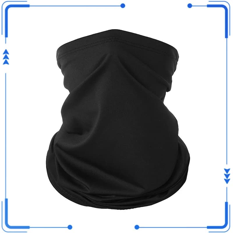 Bandana d'extérieur pour hommes, cagoule sans couture, chauffe-cou, écharpe de cyclisme, moto, coupe
