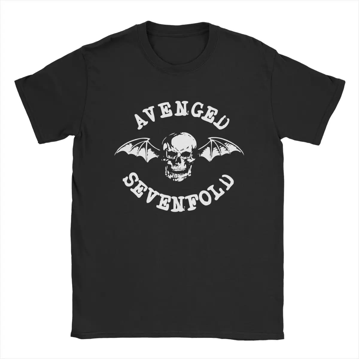 Hommes T-Shirt Avenged Sevenfold Vintage 100% coton T-Shirt à manches courtes bande t-shirts col ron