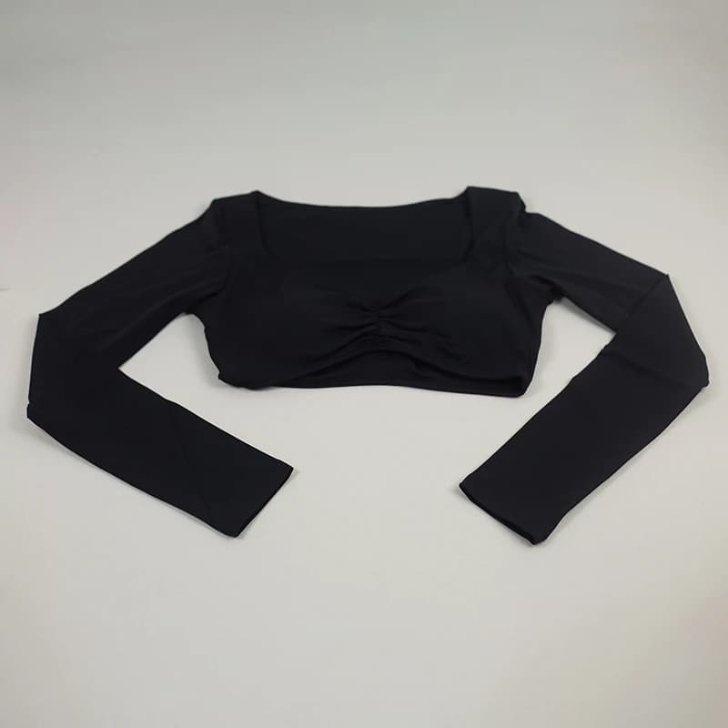 Vêtements de Yoga courts et respirants à séchage rapide pour femmes, hauts de Fitness, sensation nue
