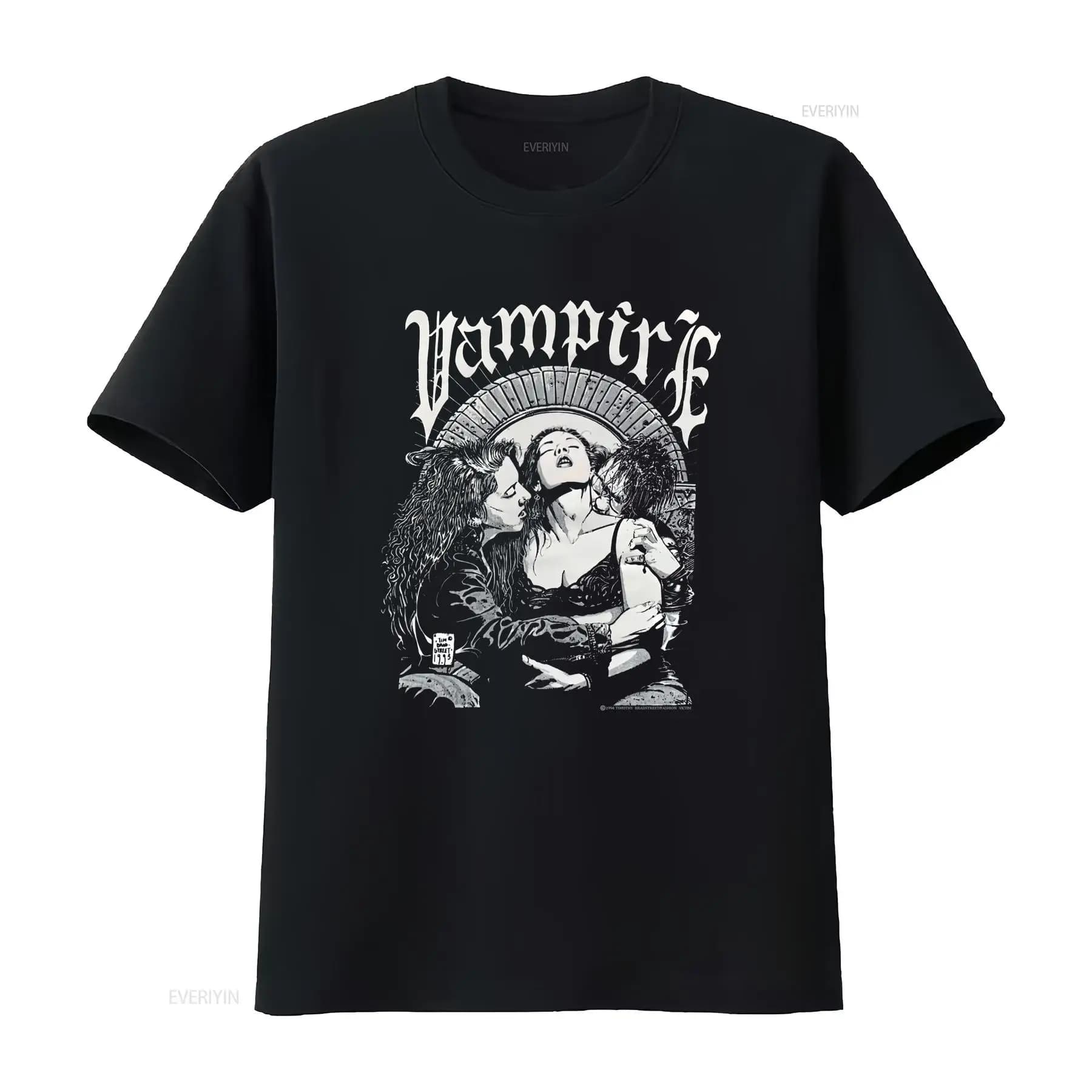 T-shirt VTG Vampire The Masquerade sz XXL 2XL Promo Fashion Victim Goth RPG 90s vintage Washed homme