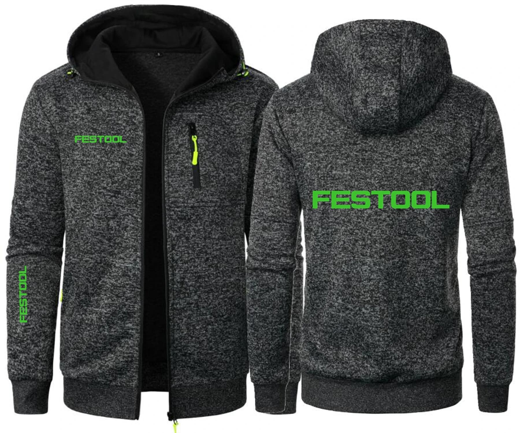Festool outils marque hommes sweats à capuche Jacquard à capuche polaire hommes sweat à capuche pour