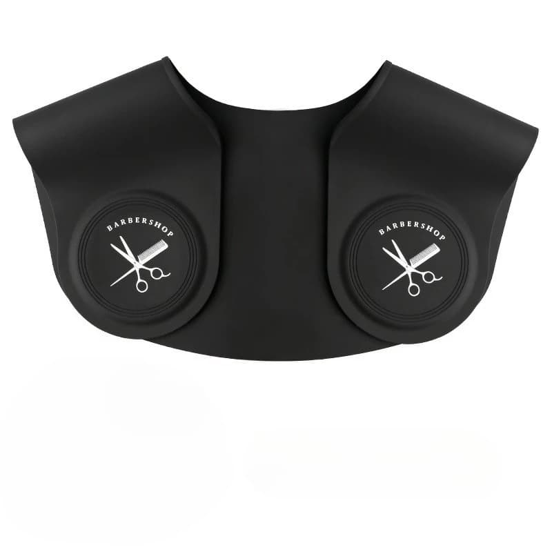 Cape de coiffure imperméable en silicone avec col ajustable pour la coloration et le coiffage des ch
