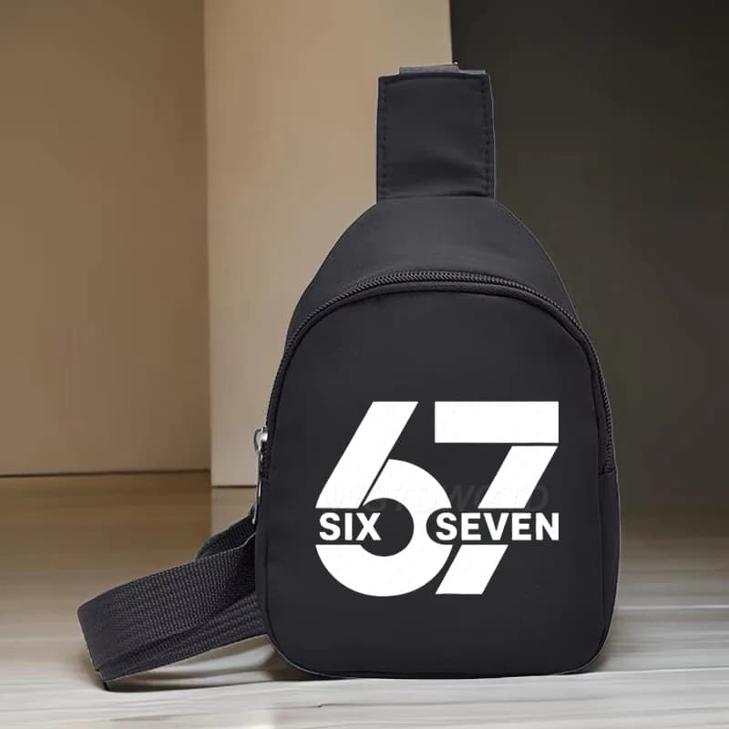 Sac de poitrine pour enfants 67 Six Seven, sacs à main pour bébés filles et garçons, sacs à bandouli