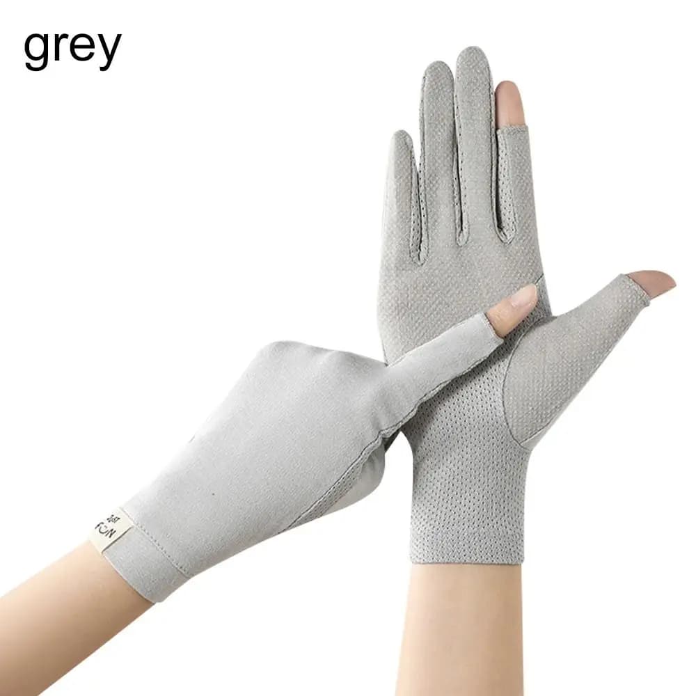 Gants de conduite anti-UV à écran tactile, gants fins pour femmes, mitaines