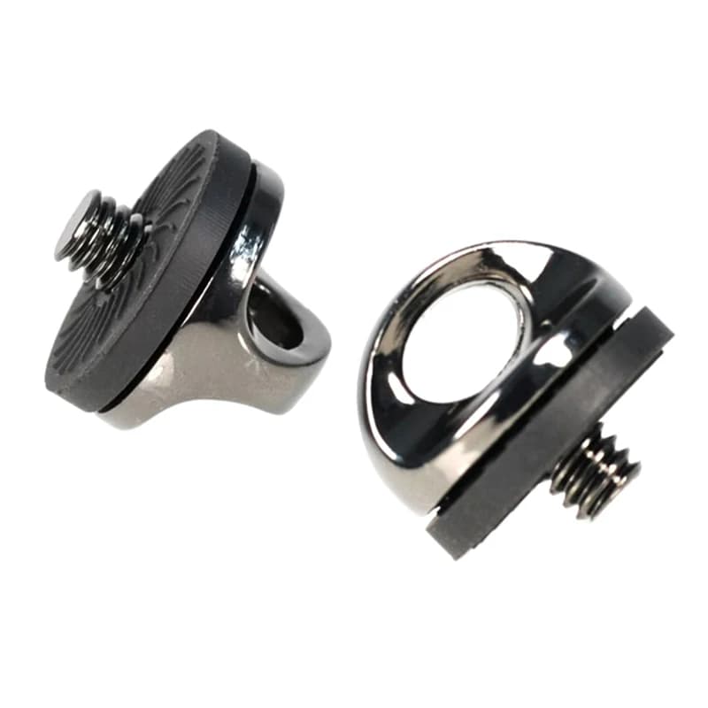 Adaptateur de connexion à vis pour appareil photo SLR, 1/4 pouces, sangle d'épaule, anneau de sécuri