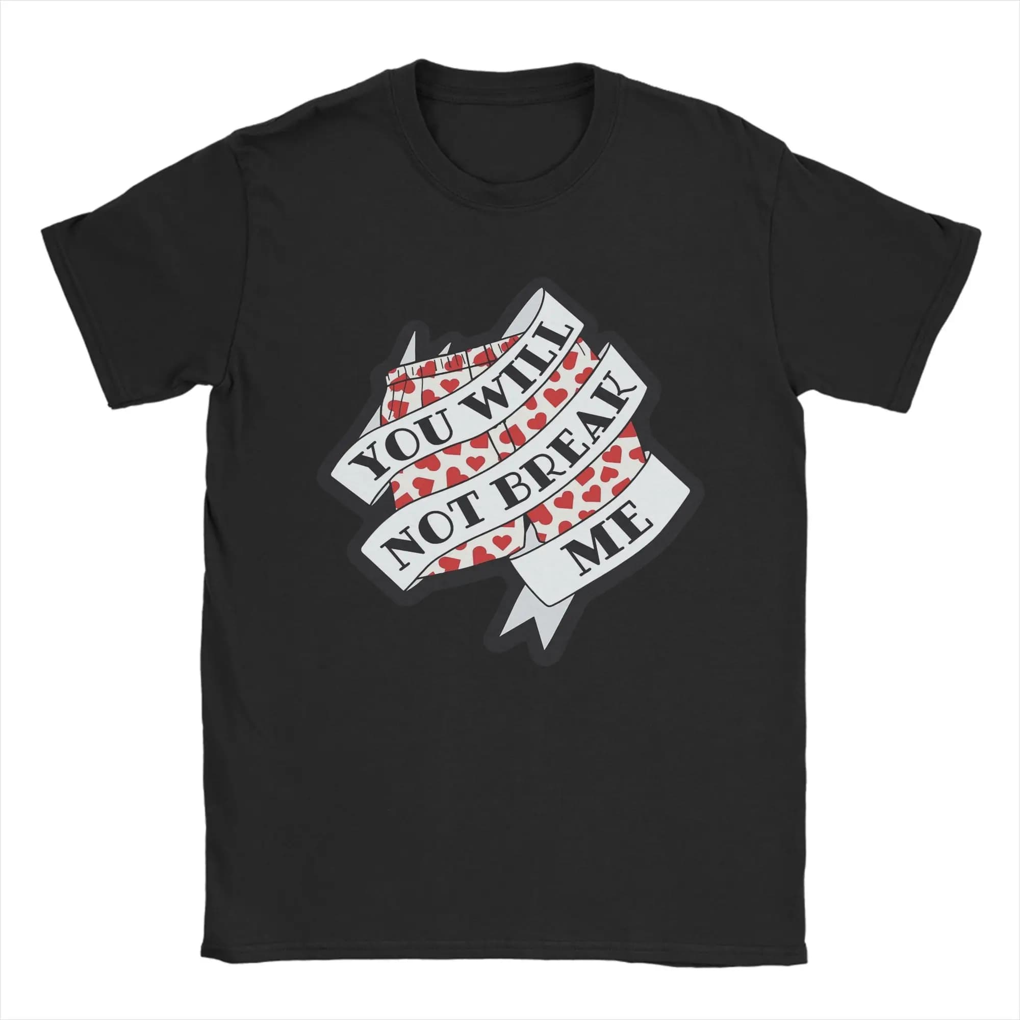 T-shirt en coton pour hommes Carl's Boxers You Will Not Break Me Dungeon Crawler Carl, vêtements vin