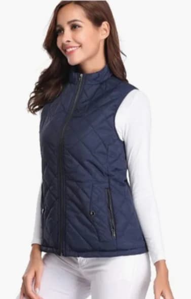 Femmes chaud loisirs gilet automne et hiver coton gilet fille Flexible thermique hiver chaud veste g