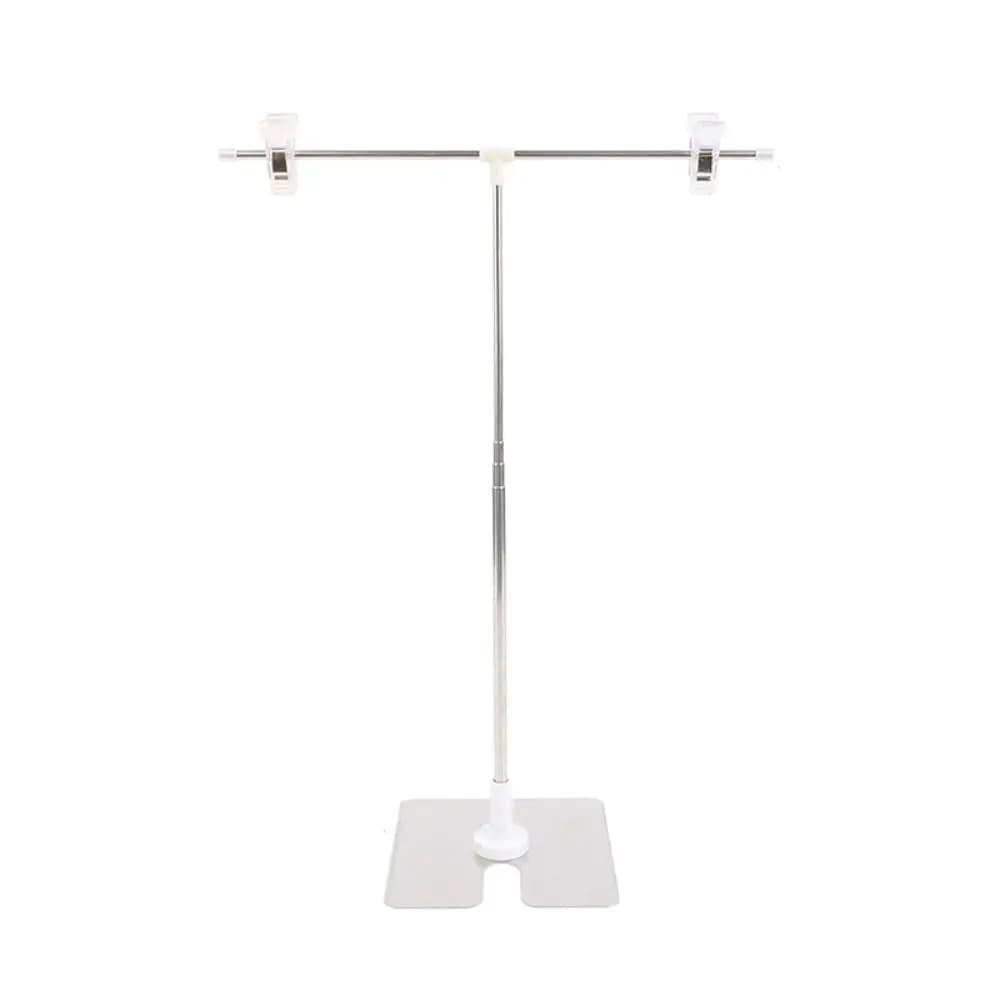 Accessoires de photographie en forme de T, support d'arrière-plan pour affiche de supermarché en for
