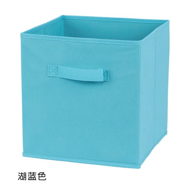 Organisateur de tiroir d'armoire de poubelle de rangement de tissu non tissé, boîte de rangement de