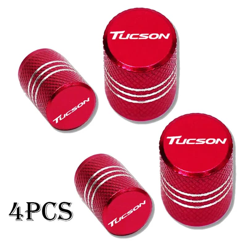 Bouchons de Valve de pneu de roue de voiture, accessoires pour Hyundai Tucson, couvercles de tige de