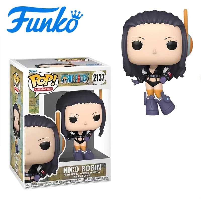Figurine Funko POP One Piece en vinyle Nico Robin, modèle de collection, jouet, statue, cadeau d'ann