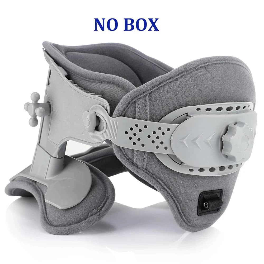 3 en 1 cou Cervical Traction chauffage électrique colonne vertébrale civière Support collier maison