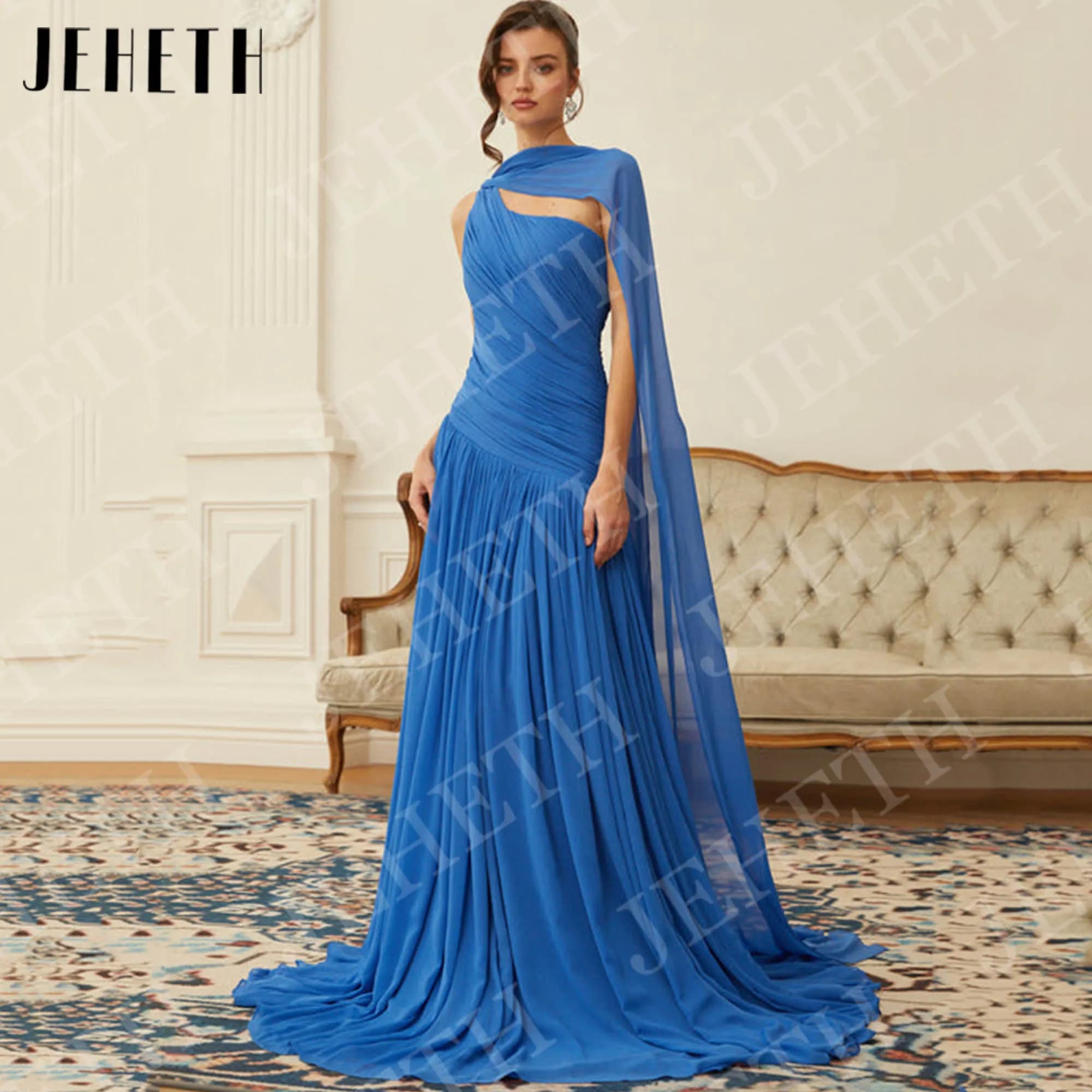 Robes de soirée JEHETH robes de bal à une épaule robes de soirée formelles personnalisées pour femme