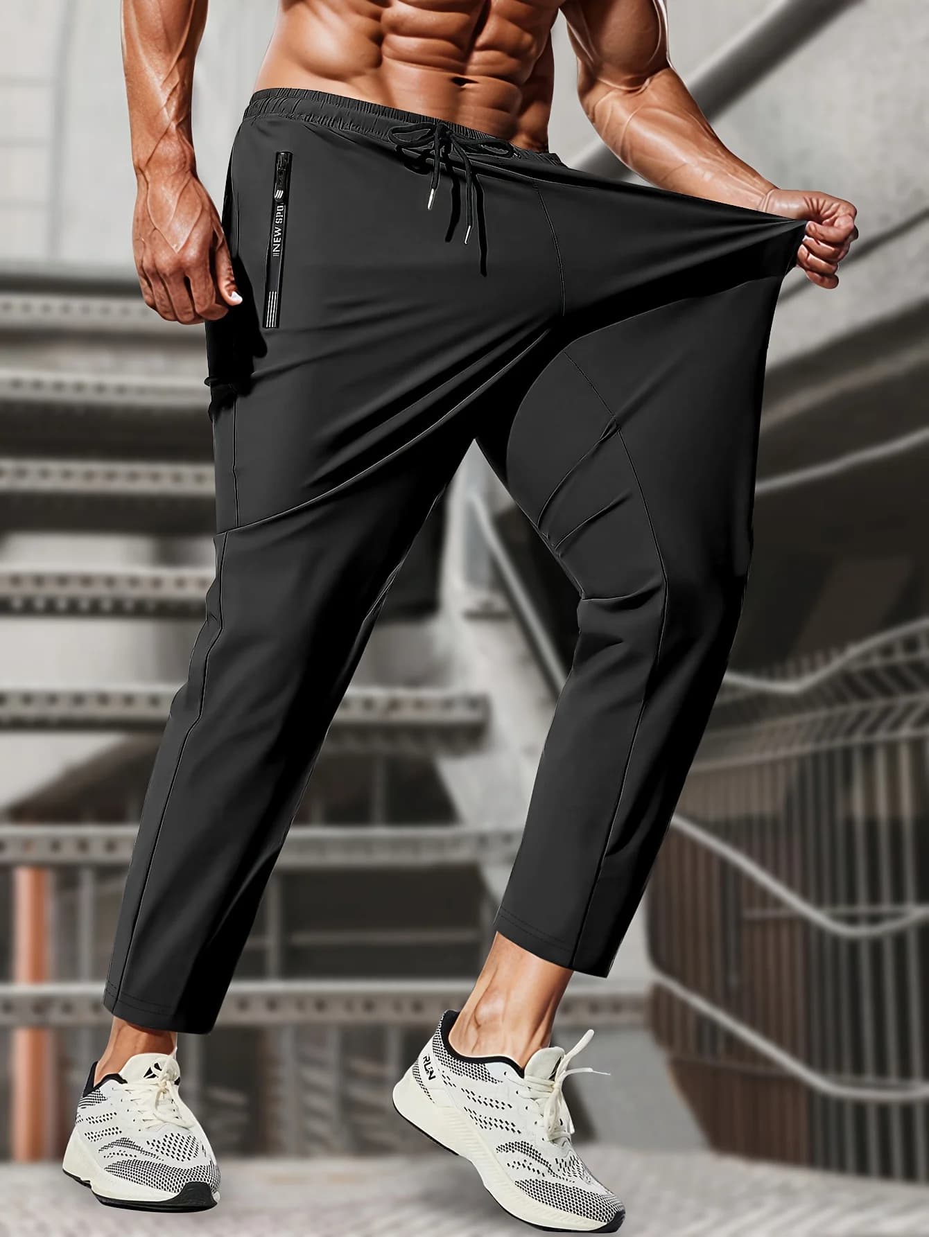 Pantalon de jogging pour homme, cadeau, pantalon de sport élastique pour homme, haute élasticité, sé