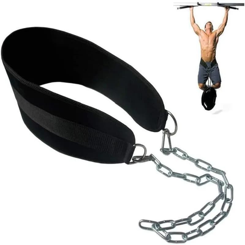 Ceinture côtelée lestée avec JODouble D-Ring, sangle de soutien dorsal, équipement de gymnastique à 