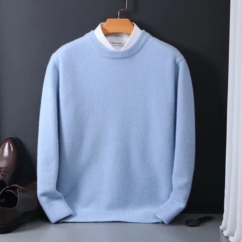 Pull en cachemire O-cou pulls hommes At Respzed M-5XL tout à fait astronomique chemise automne hiver