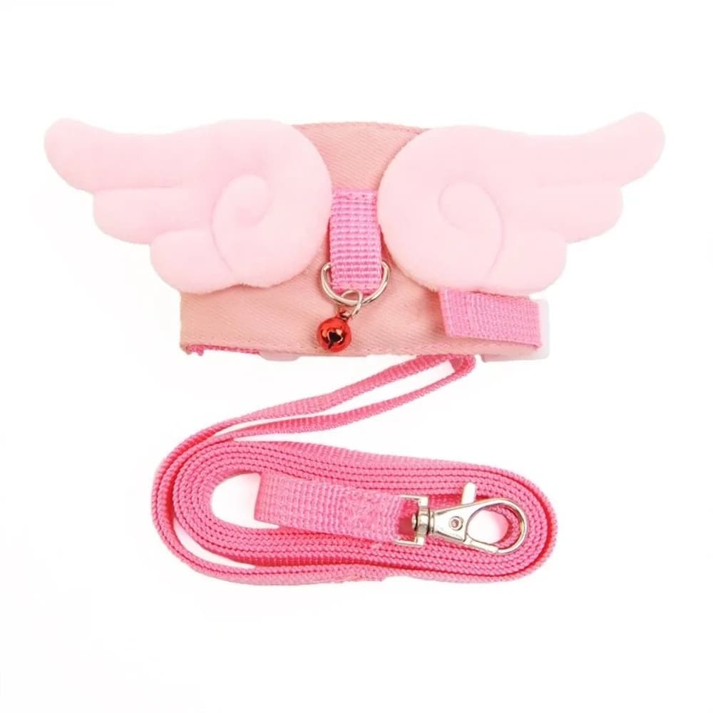 Harnais de traction réglable pour furets, confortable avec clochette, sangle de poitrine pour cochon