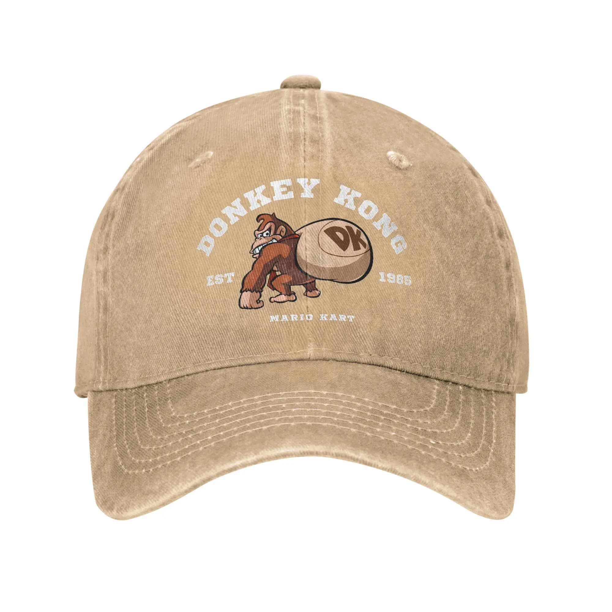 Dessin animé singe beignets jeu mignon Kongs casquettes de Baseball accessoires pour unisexe réglabl