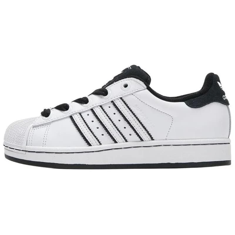 Adidas Originals Superstar II Homme Femme Chaussures de skate classiques décontractées en cuir Chaus