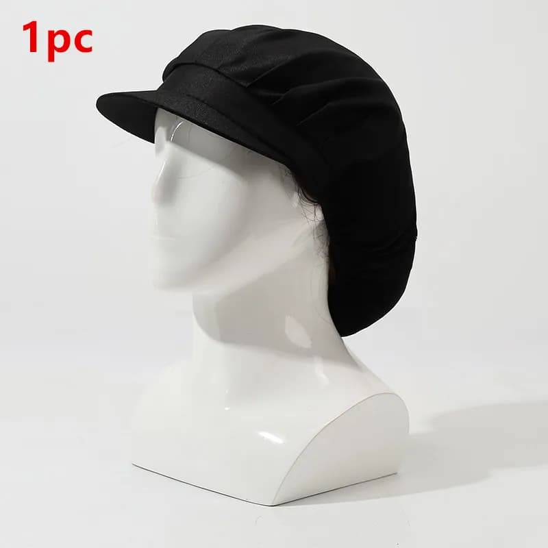 Casquette en maille pour le service alimentaire / Chapeau de travail - pour restaurant, cantine et c