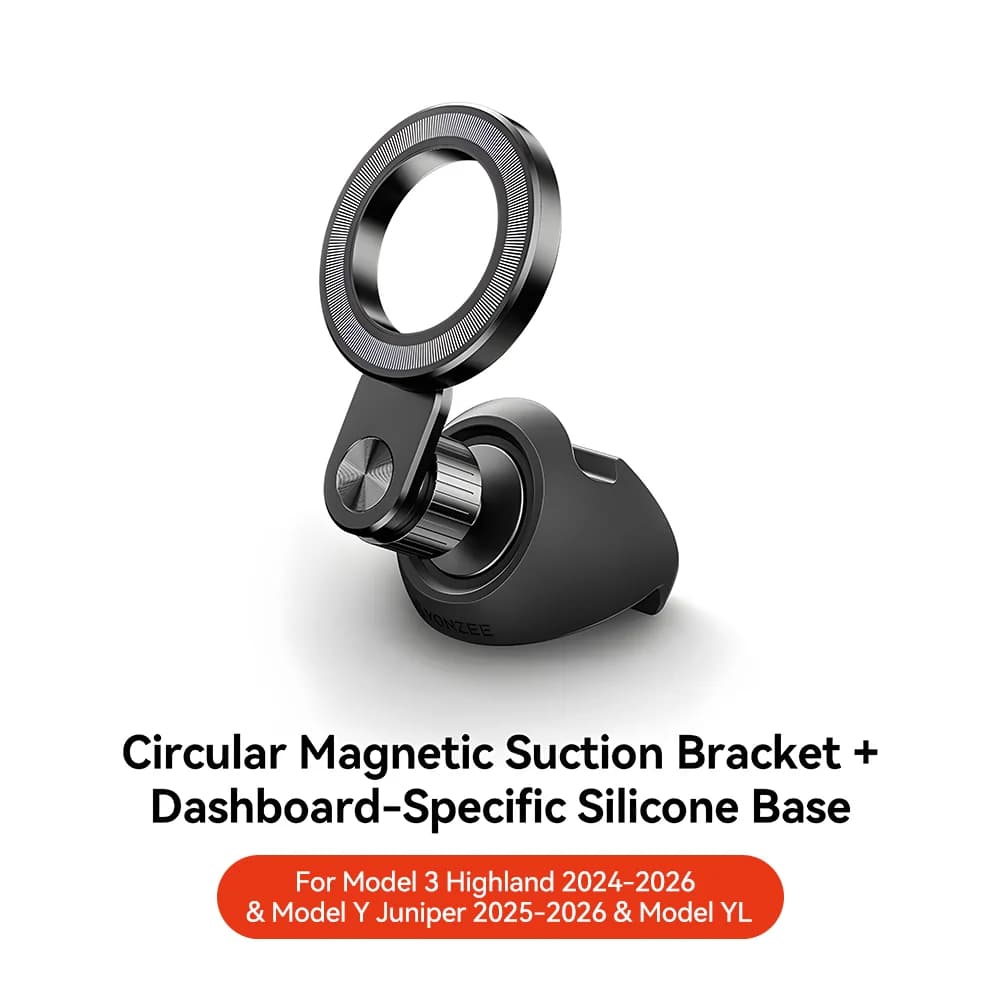 Support magnétique de téléphone pour voiture YZ pour Tesla, modèle 2026, compatible Model 3/Y/YT Hig