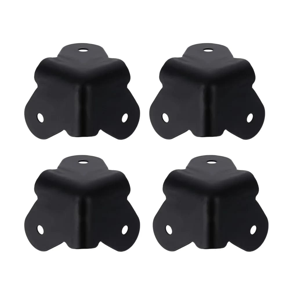 Accessoires de protection pour la maison : Protège-coins noirs pour enceintes, protections d'angle e