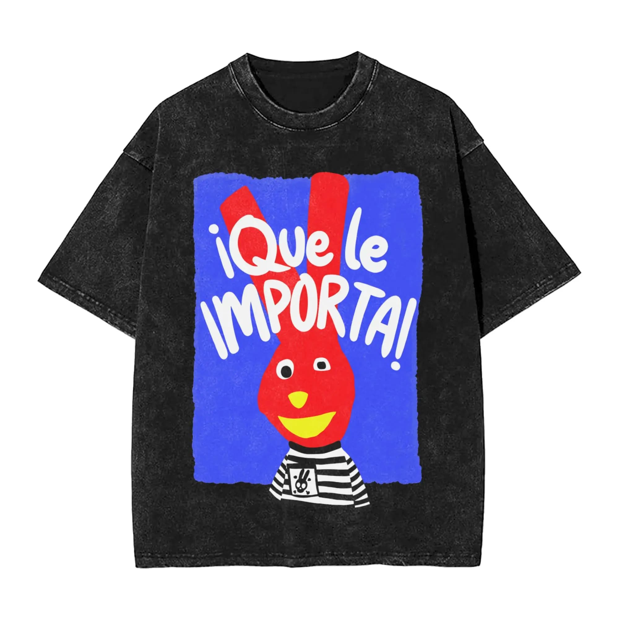31 Minutos citations Bodoque t-shirt Hip Hop lavé coton surdimensionné T-Shirts pour hommes haut pou