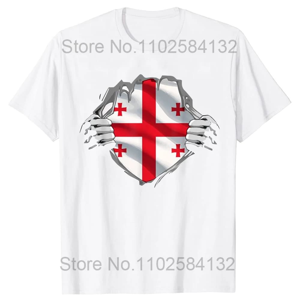 FucMap and Feel Souvenir DistMurcia Georgia T-Shirt pour hommes et femmes, Économie unisexes, Style 