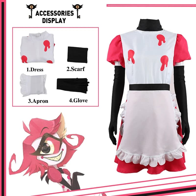Niffty Anime Niff Cosplay Costume pour femme, vêtements de jeu de sécurité mignons imbibés, uniforme