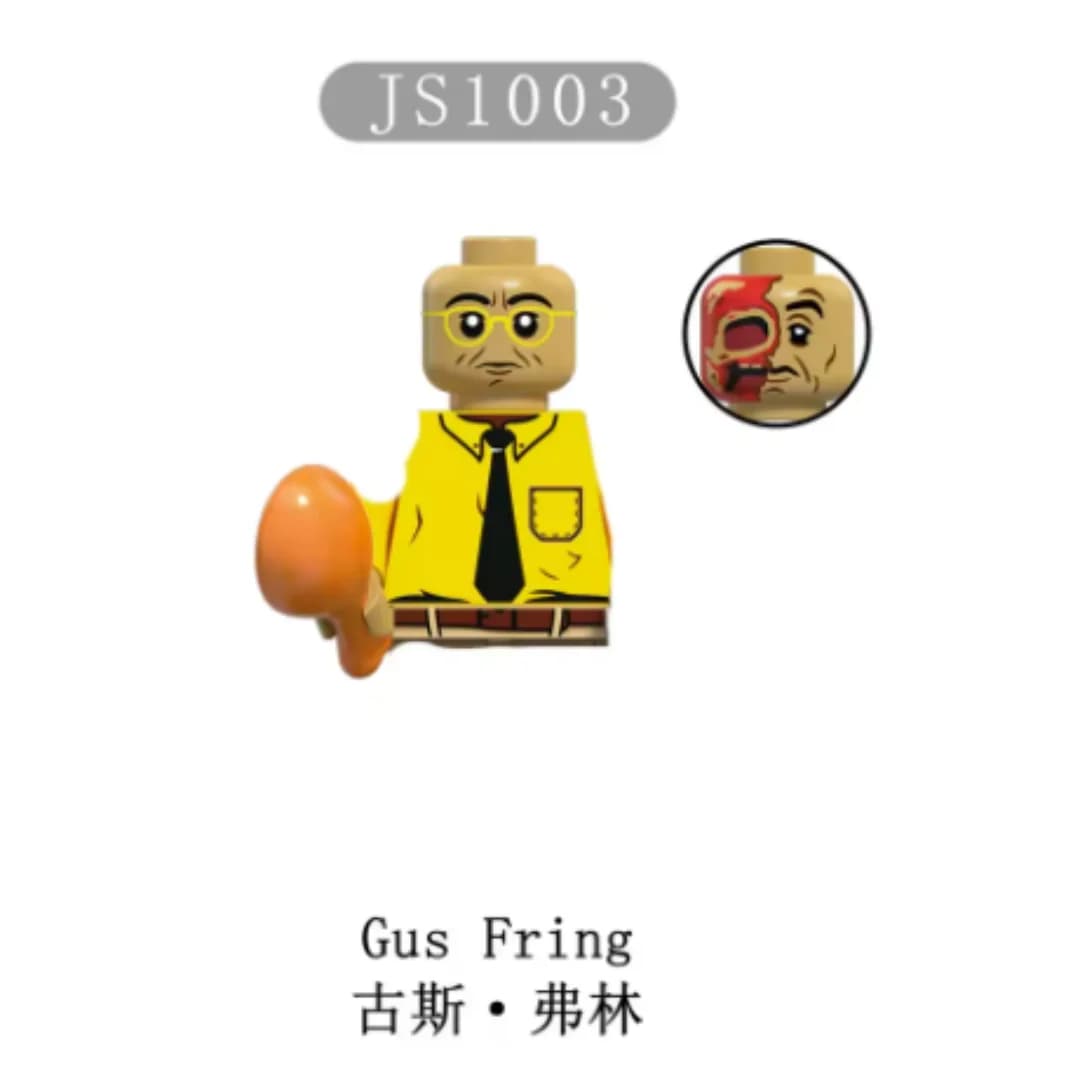 Breaking Bad Season Heisenberg Walter White Gus Fring Saul Goodman blocs de construction Mini figuri