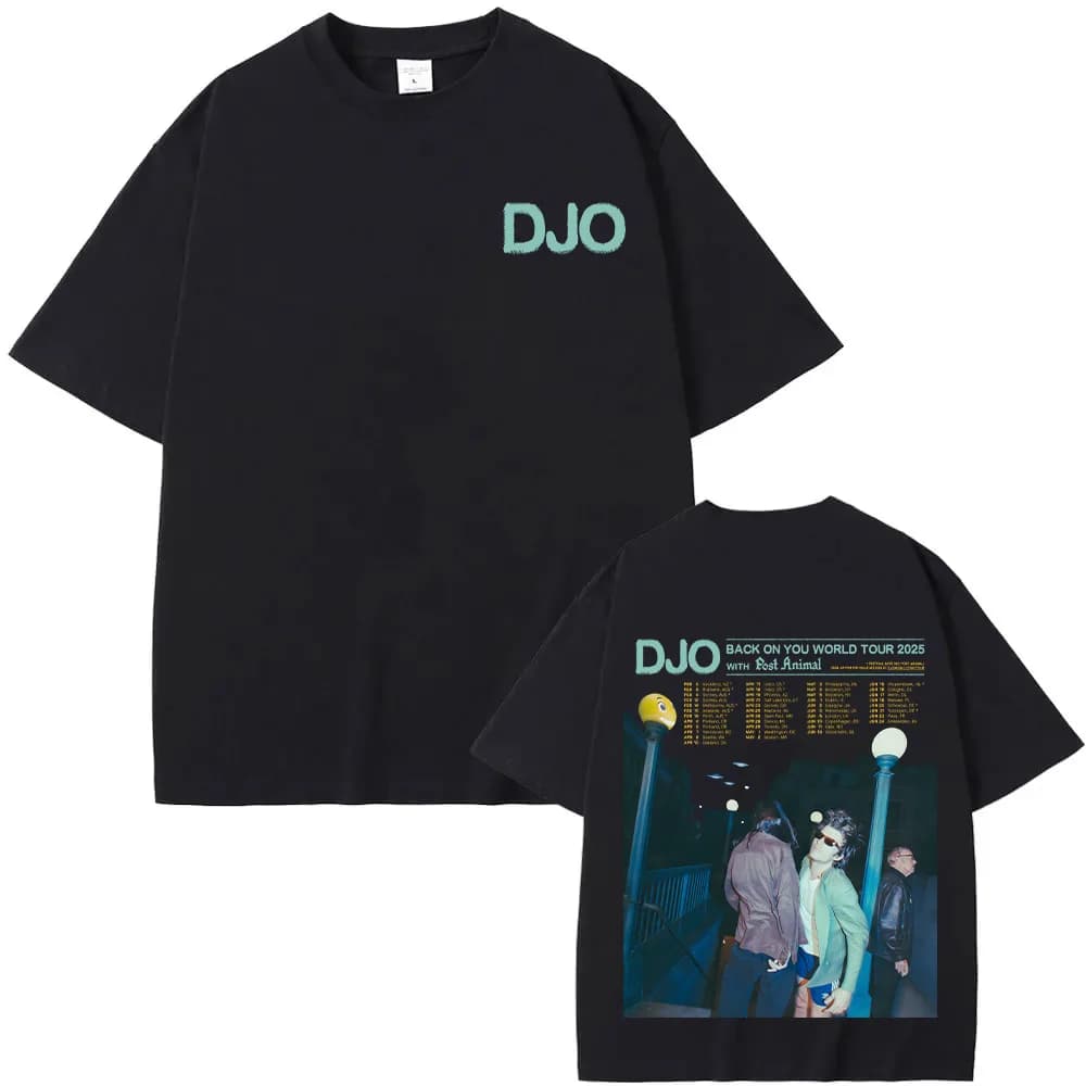 Djo retour sur vous Tour du monde 2025 T-shirts Joe Keery nouveaux Fans cadeau t-shirt unisexe surdi