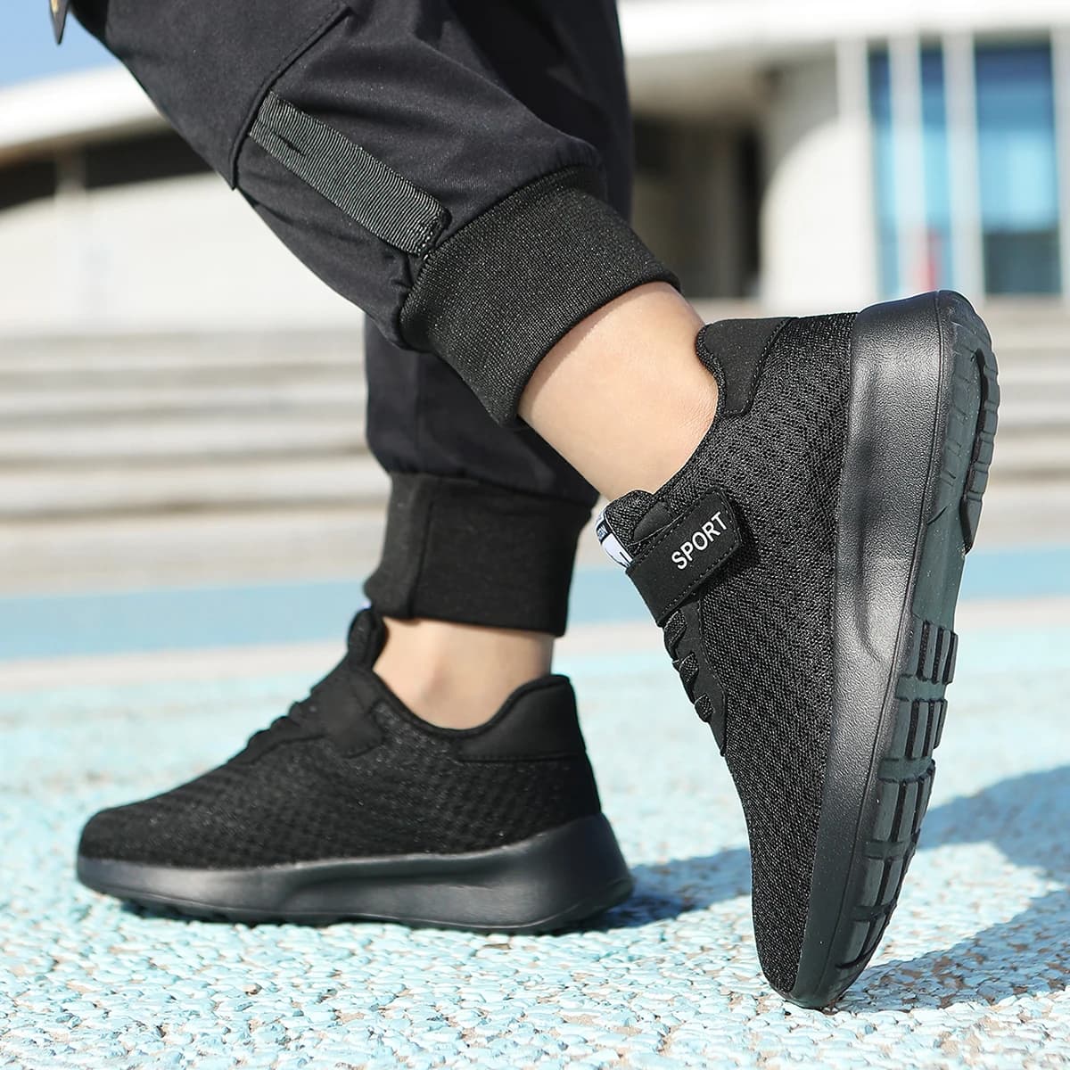 Chaussures de sport pour adolescents et enfants, légères, confortables, décontractées, pour la march