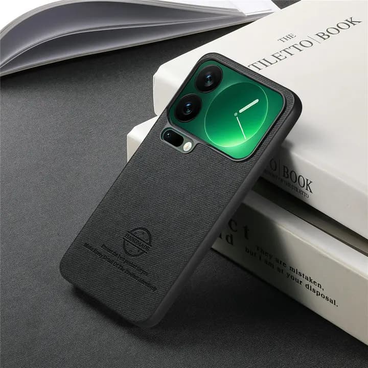 Pour Xiaomi 17 Ultra 5G, coque arrière en cuir avec charge sans fil pour Xiaomi 17 Pro Max, étui de