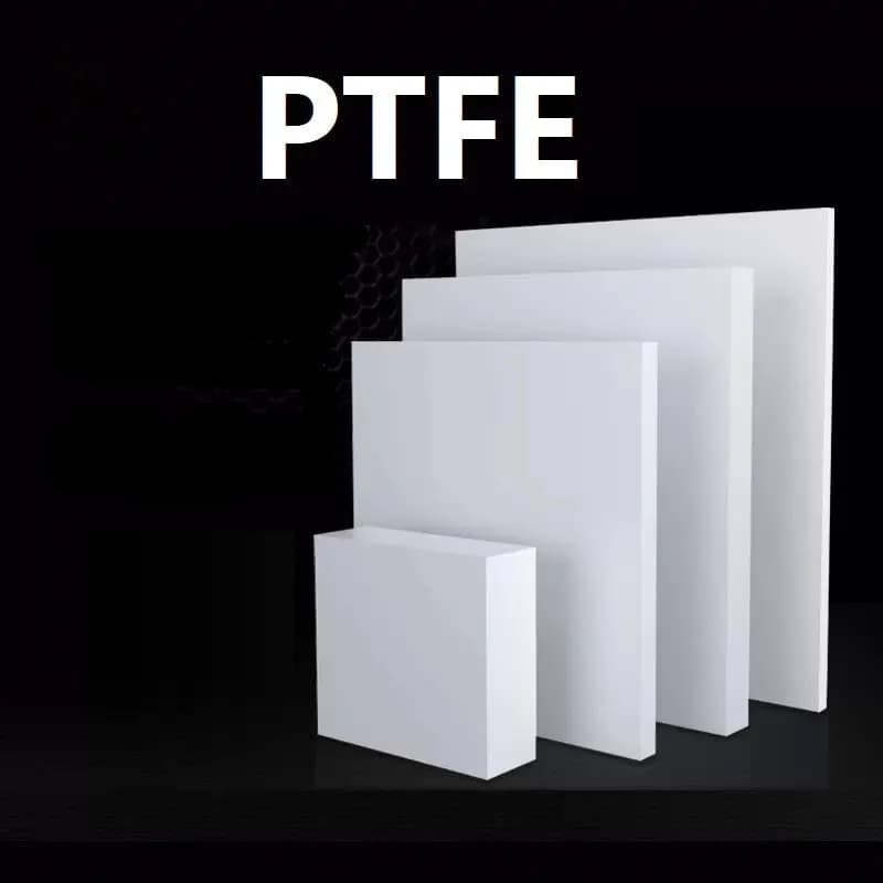 Épaisseur 1mm 2mm 3mm 5mm feuille de PTFE plaque de PTFE bloc de panneau de PTFE plaque Polytef Anti