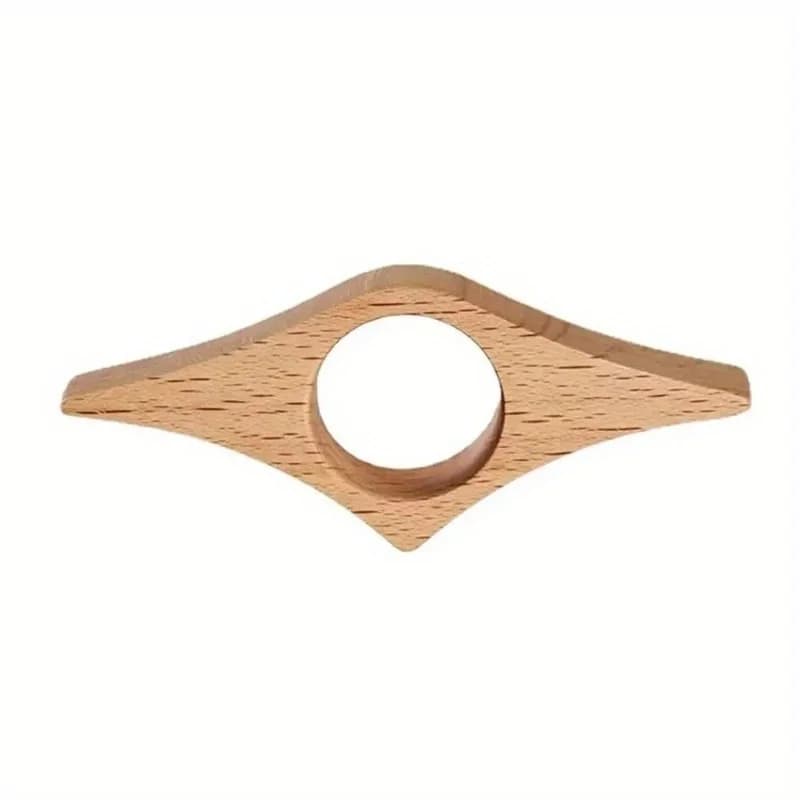Marque-page en bois pour la lecture à une main, anneau de maintien de page, outil de lecture à une m