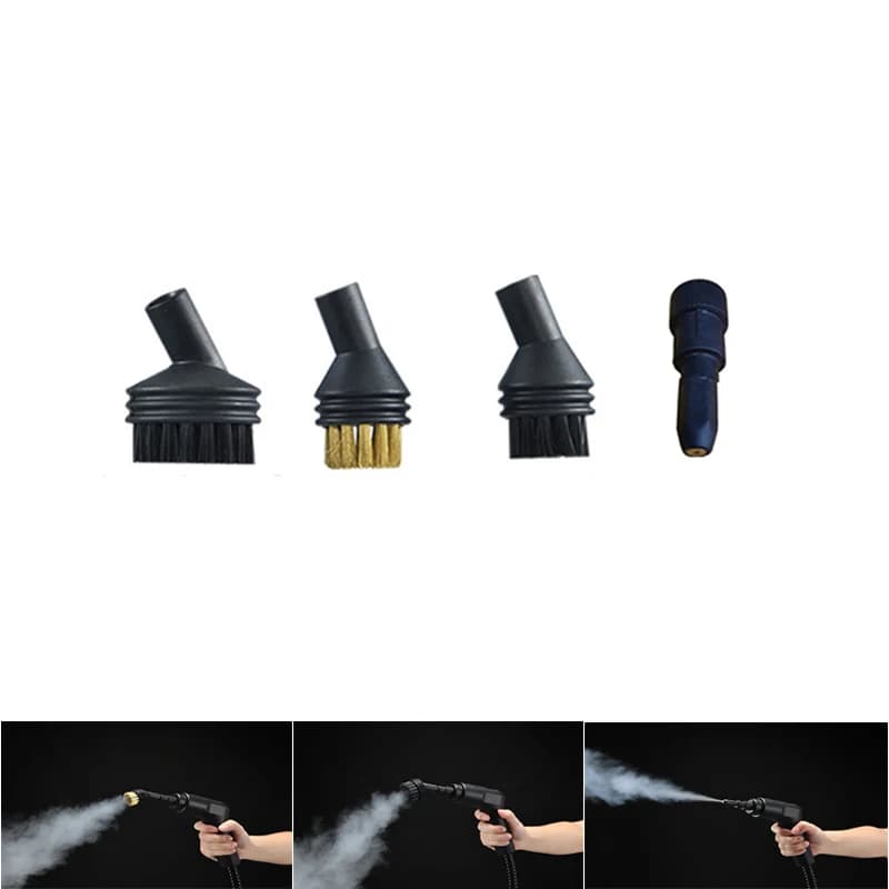 Brosse à vapeur pour buses d'adaptateur de transfert de 8mm, nettoyeur à vapeur portatif, brosses de