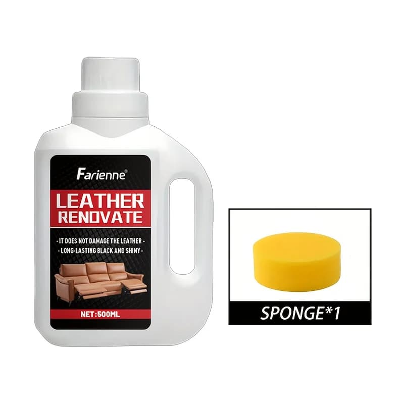 Crème d'entretien du cuir 500ML, restaure diverses cuirs, sièges auto, canapés, vestes, chaussures,