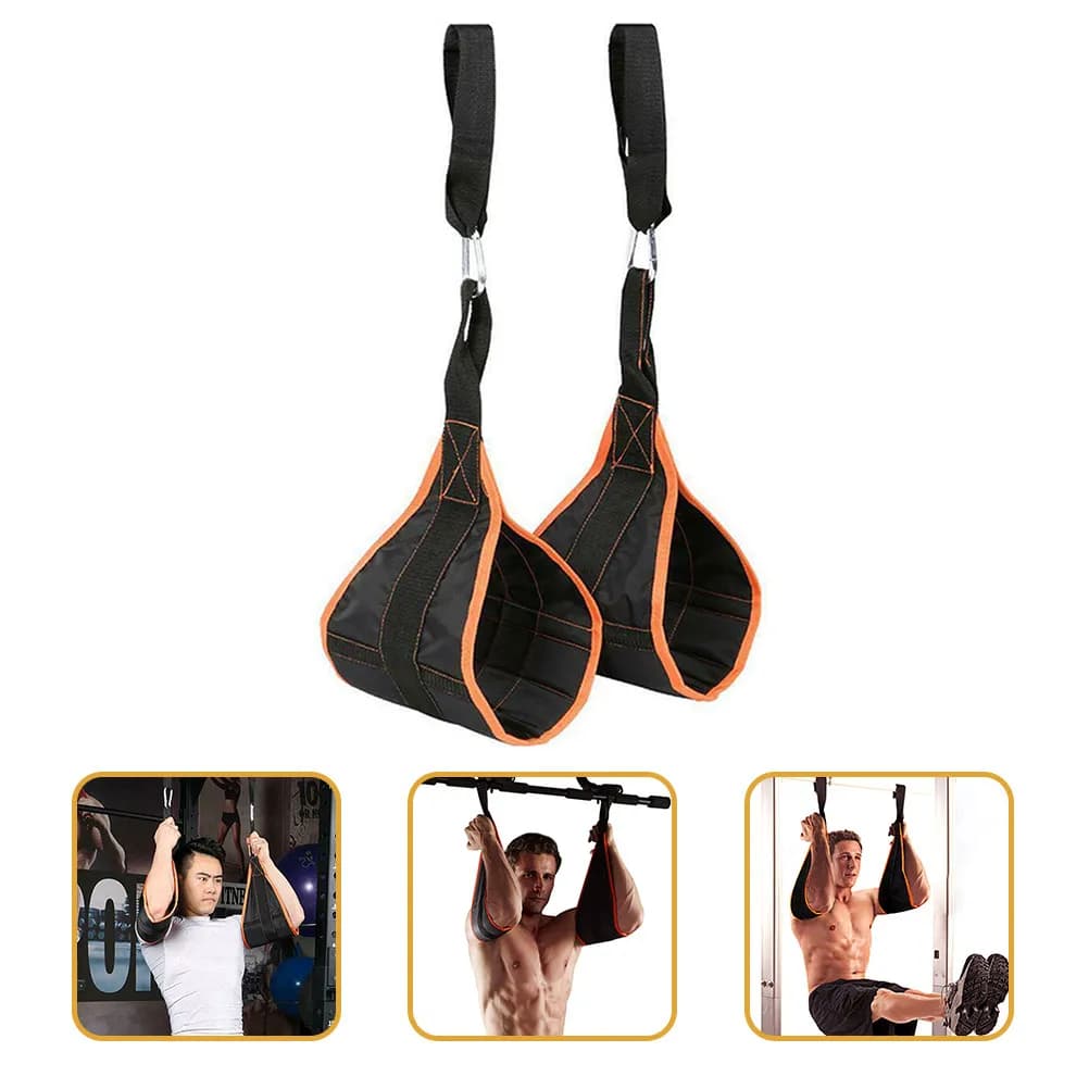 1 Ensemble de Sangles Abdominales Robustes pour Barre de Traction, Sangle Abdominale Suspendue Premi