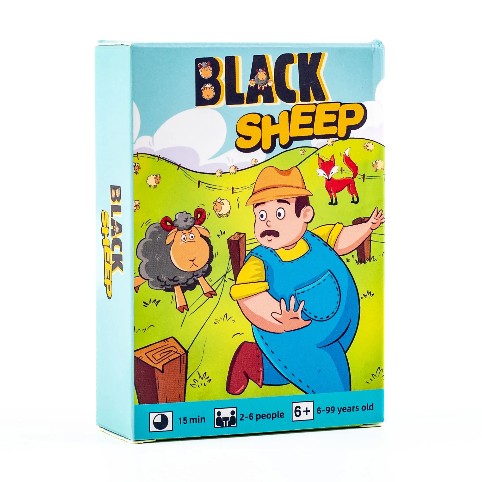 Jeu de cartes interactif Black Sheep Party Game 10,6*7,5 cm – Jeu de société intellectuel amusant po