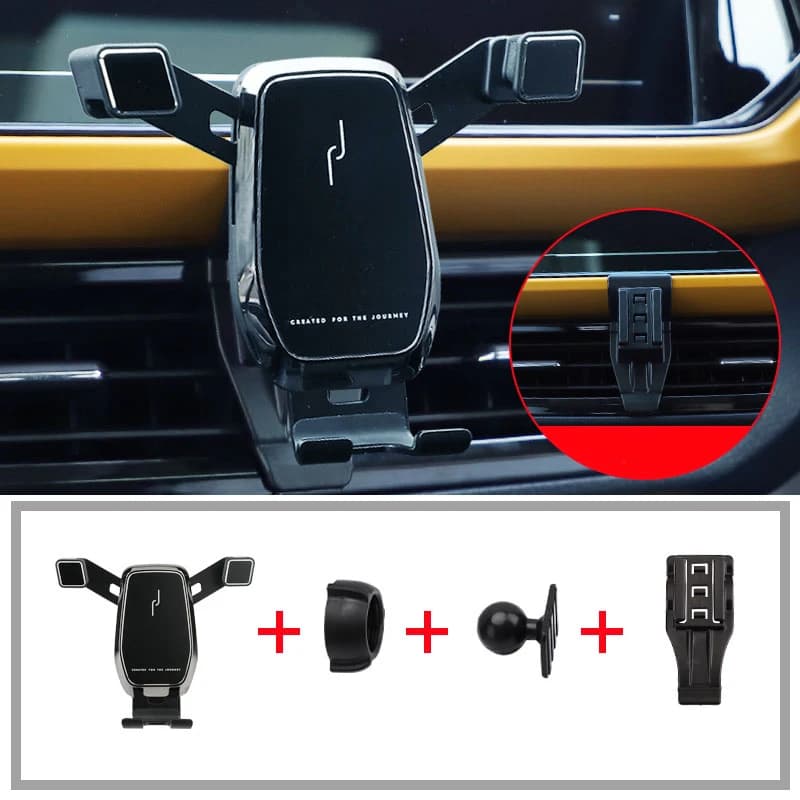 Support de téléphone portable pour voiture, Support de ventilation pour appels, pour Volkswagen VW t