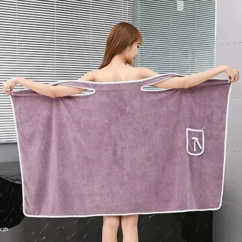 Serviettes de bain pour femmes et filles, 85*140 cm, séchage rapide, pour la plage, le spa, comme pe