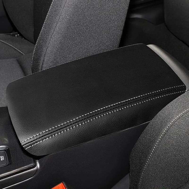 Juste de protection pour boîte d'accoudoir central, coussin en cuir, accessoires de décoration intér