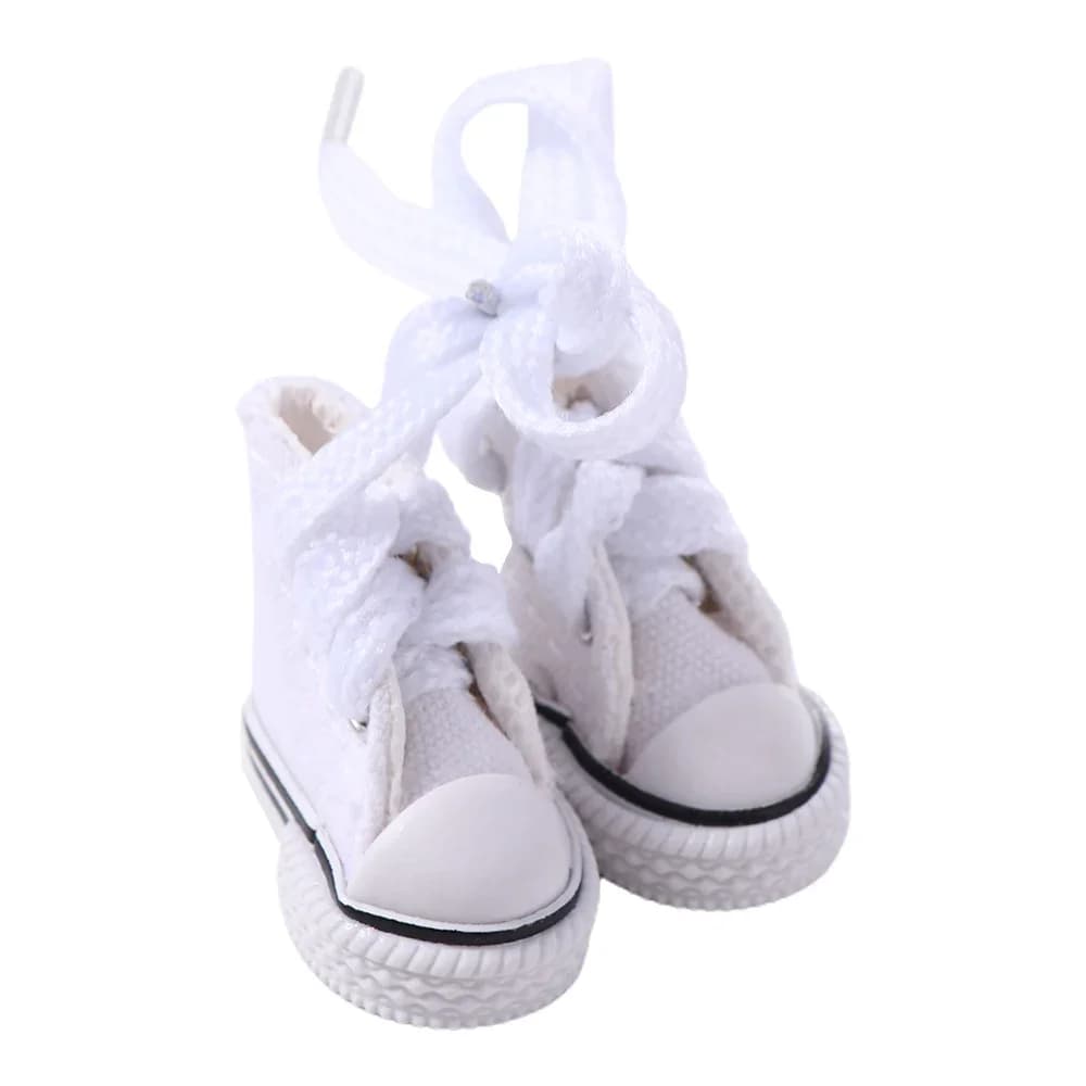 Mini chaussures en toile pour poupées BJD, accessoires pour enfants, baskets de 3.5cm, Blyth