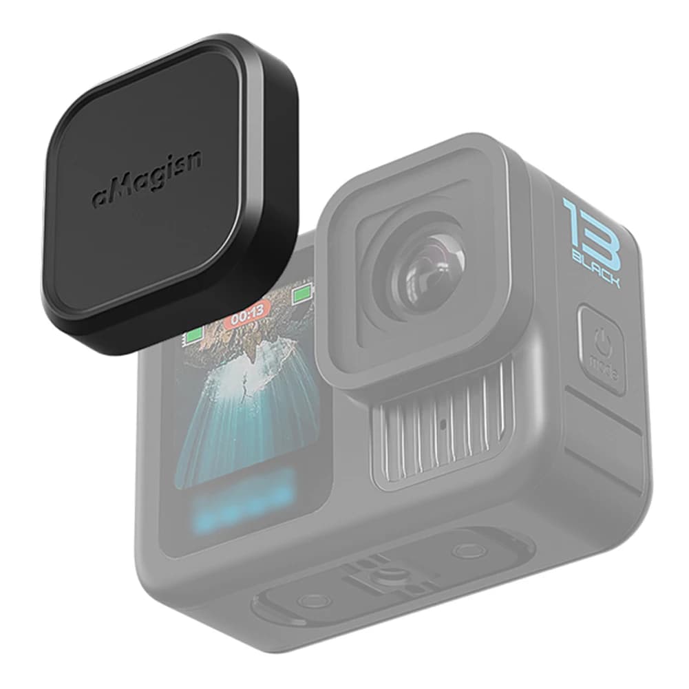 Couvercle de capuchon d'objectif en silicone noir, étui d'objectif antichoc, accessoires pour GoPro