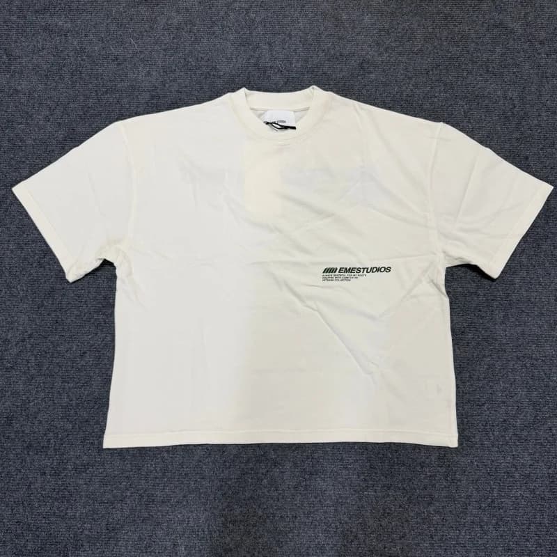 EME Fashion T-Shirt y2k Harajuku Street styl T-shirts amples à manches courtes pour hommes/femmes, t